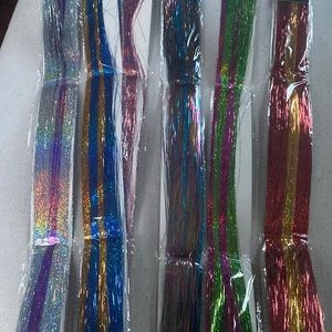 hair tinsels/fairy hair!